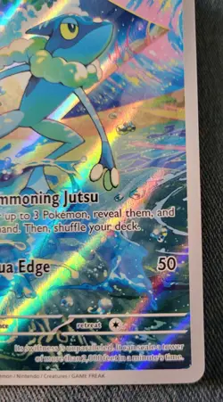 Frogadier 089/086 Chaos Rising Illustration Rare Pokemon Card NM PRE-RELEASE CRI - Image 5