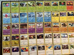 Pokemon Evolving Skies Non Holo Common/Uncommon Complete Set 93 Card Lot - NM/LP - Image 2