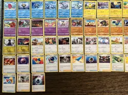 Pokemon Evolving Skies Non Holo Common/Uncommon Complete Set 93 Card Lot - NM/LP - Image 4