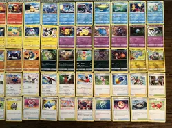 Pokemon Evolving Skies Non Holo Common/Uncommon Complete Set 93 Card Lot - NM/LP - Image 5