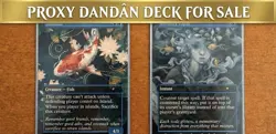 Custom Dandan Deck 80 Cards Magic: Dan Dan Secret Lair and custom art - Image 1