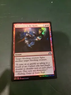 Mtg Dissension In The Ranks Foil - Image 1