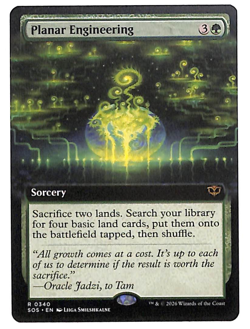 MTG Planar Engineering EXTENDED ART Non-Foil NM Secrets of Strixhaven SOS #0340 - Image 1