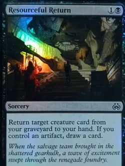 Resourceful Return 70 Aether Revolt Foil Magic The Gathering - Image 1