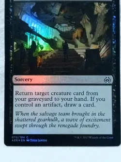 Resourceful Return 70 Aether Revolt Foil Magic The Gathering - Image 3