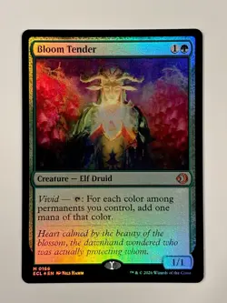 Magic: The Gathering Lorwyn Eclipsed Bloom Tender Foil NM - Image 1
