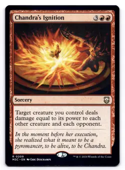 Chandra's Ignition NM Commander: Modern Horizons 3 0209 MTG Regular - Image 1