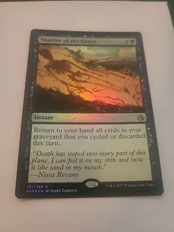 MTG NM Shadow of the Grave [Amonkhet] Foil - Image 1