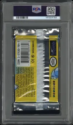 1999 POKEMON BASE SET PACK 1ST EDITION BLASTOISE PSA 10 - Image 2