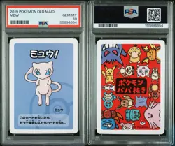 2019 POKEMON OLD MAID MEW PSA 10 - Image 3