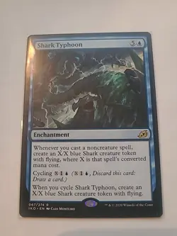 Shark Typhoon Ikoria Lair of Behemoths MTG Magic the Gathering - Image 1