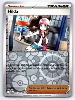 Pokemon Hilda SV: White Flare (WHT) Uncommon Reverse Holo 084/086 NM - Image 1