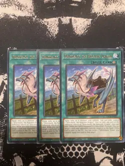 Yu-Gi-Oh 3X Dracoback The Dracoback Rare 1st Edition NM The Grand Creators - Image 1