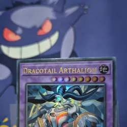 Dracotail Arthalion - JUSH-EN006 - Ultra Rare - 1st Edition Yu-Gi-Oh! - Image 3