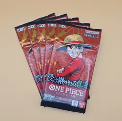 One Piece TCG - OP-13 - Carrying On His Will - 5 Japanese Booster Packs - Image 1