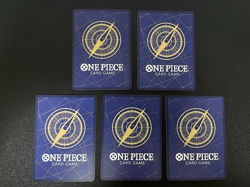 One Piece Five Elders Special Red Text Ver OP13 Parallel Complete Set - Image 2