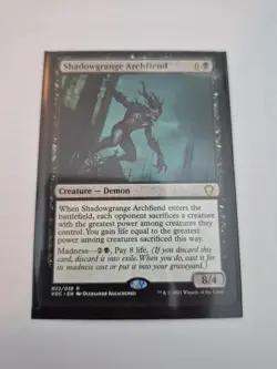 Shadowgrange Archfiend - Innistrad: Crimson Vow Commander​ - ​Near Mint - MTG - - Image 1