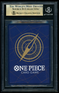 2022 One Piece Sanji R PAR "Pre-Errata" Version Romance Dawn BGS 10 - Image 2