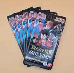 One Piece TCG - OP-09 - Emperors In The New World - 5 Japanese Booster Packs - Image 1