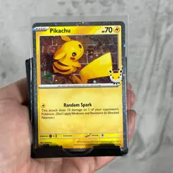 Pikachu (Pokemon Day 2026) 051/162 Holo Miscellaneous Cards Products Pokemon NM - Image 1