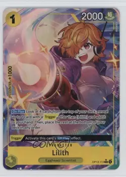 2025 One Piece Card Game: Carrying on His Will OP13 English Lilith (Alt Art) - Image 1