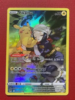Pikachu TG05/TG30 Swsh11: Lost Origin Trainer Gallery Pokemon Card TCG - Image 2