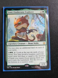 MTG Loot, Exuberant Explorer Foundations #0106 Regular Rare - Image 1