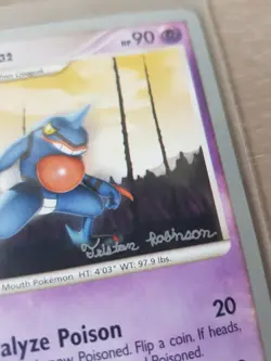 TOXICROAK 31/100 MAJESTIC DAWN, WORLD CHAMPIONSHIPS 2008, RARE POKEMON TCG CARD - Image 2