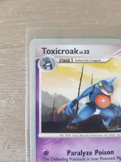 TOXICROAK 31/100 MAJESTIC DAWN, WORLD CHAMPIONSHIPS 2008, RARE POKEMON TCG CARD - Image 3