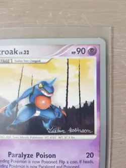 TOXICROAK 31/100 MAJESTIC DAWN, WORLD CHAMPIONSHIPS 2008, RARE POKEMON TCG CARD - Image 4