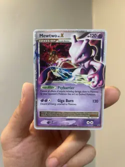 Mewtwo Lv. X - DP28 - Pokemon Diamond & Pearl Promo Ultra Rare Card NM - Image 1