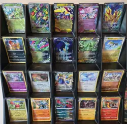 🔥Pokemon Cards Illustration Rare Full Art/Tera/Ex Mega/V Lot 30 Sleeved 🔥👍📈 - Image 2