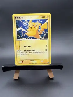 Pokemon TCG EX Emerald Pikachu Card 60/106 Non-Holo Regular Common 2005 LP - Image 1