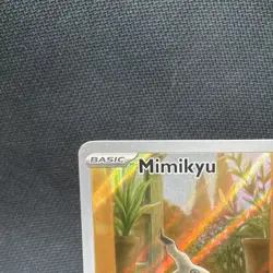 Pokemon TCG Mimikyu Scarlet & Violet Promo Card 075/Promo LP Condition - Image 3