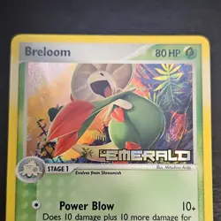 Pokemon TCG Breloom EX Emerald Holo Stage 1 80 HP The Pokemon Company Card - Image 1