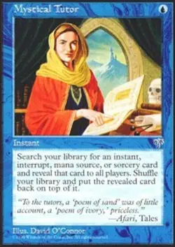 [1x] Mystical Tutor Slight Play, English Mirage MTG Magic - Image 1
