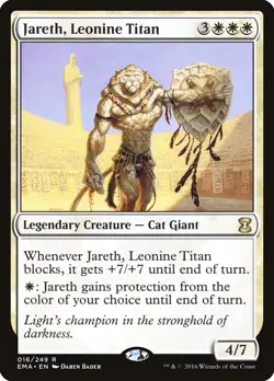 Jareth, Leonine Titan [Eternal Masters] Magic MTG - Image 1