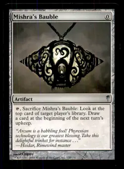 MTG Mishra's Bauble LP Light Play Coldsnap [3068] - Image 1