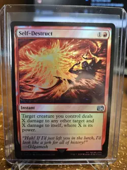 Magic: The Gathering Final Fantasy #0157 Self-Destruct - FOIL - Image 1