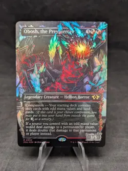Obosh, the Preypiercer- MTG- March of the Machine: Multiverse Legend -CRIMPED-NM - Image 1