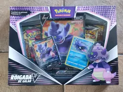 COFFRET CARTE POKEMON NEUF SCELLE ROIGADA DE GALAR EX 220 PV 4 BOOSTERS - Image 1