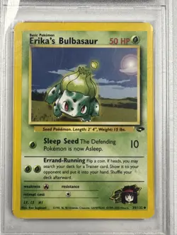 Erika's Bulbasaur 39/132 PSA 7 - Gym Challenge Regular Pokemon: TCG - Image 3