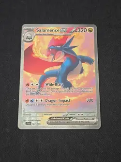 Salamence ex 187/159 Sv09: Journey Together Holo SIR Pokemon TCG Near Mint - Image 2