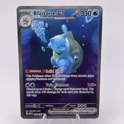 Blastoise Ex 200/165 Pokemon TCG S&V 151 Special Illustration Rare Holo - Image 1