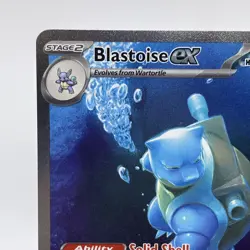 Blastoise Ex 200/165 Pokemon TCG S&V 151 Special Illustration Rare Holo - Image 2