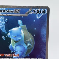 Blastoise Ex 200/165 Pokemon TCG S&V 151 Special Illustration Rare Holo - Image 3