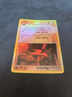 Pokemon TCG Team Magma's Rhyhorn EX Team Magma vs Team Aqua 67/95 Reverse EXC - Image 5