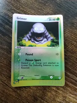 Grimer 57/97 EX Dragon Reverse Holo Rare 2003 Pokemon - Image 1