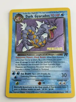 Dark Gyarados (Prerelease) 08/82 Wotc Promo Holo Pokemon NM - Image 5