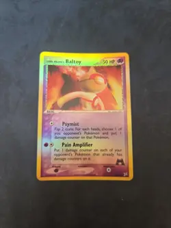 Pokemon TCG Team Magma's Baltoy EX Team Magma VS Team Aqua 32/95 Reverse EXC - Image 1